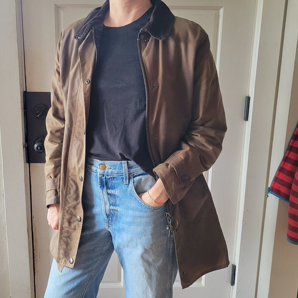 Barbour Stadium length jacket